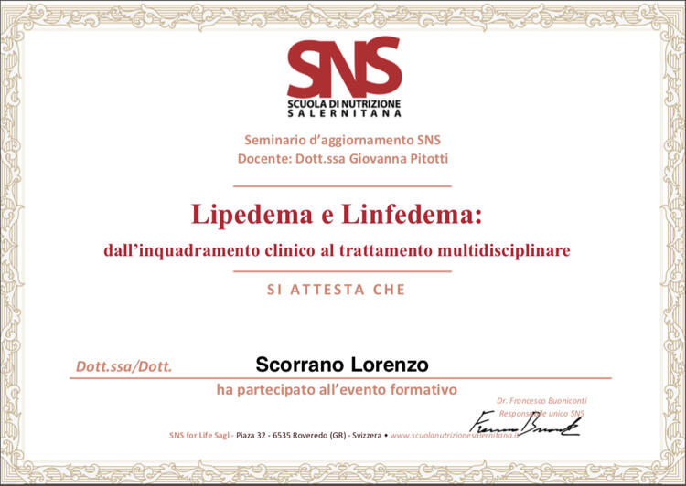 Attestato SNS